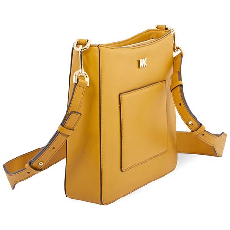 michael kors gloria yellow marigold leather crossbody handbag|Amazon.com: Michael Kors Gloria.